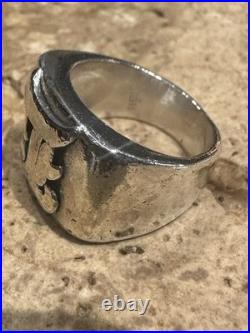 James Avery Retired Super Rare HEAVY Ring 17.56 Grams. Only Listing! Size 7.5