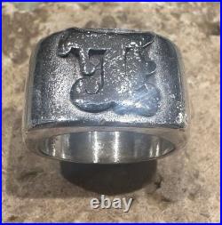 James Avery Retired Super Rare HEAVY Ring 17.56 Grams. Only Listing! Size 7.5