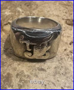 James Avery Retired Super Rare HEAVY Ring 17.56 Grams. Only Listing! Size 7.5