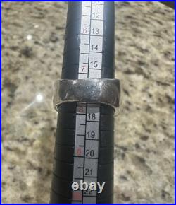 James Avery Retired Super Rare HEAVY Ring 17.56 Grams. Only Listing! Size 7.5