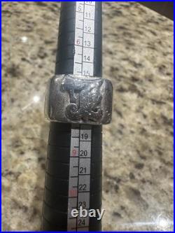James Avery Retired Super Rare HEAVY Ring 17.56 Grams. Only Listing! Size 7.5