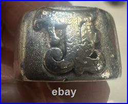 James Avery Retired Super Rare HEAVY Ring 17.56 Grams. Only Listing! Size 7.5