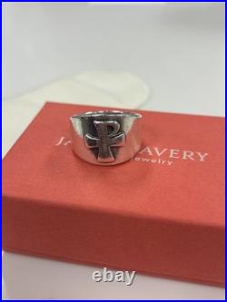 James Avery Retired Tau-Rho Cross Heavy Ring