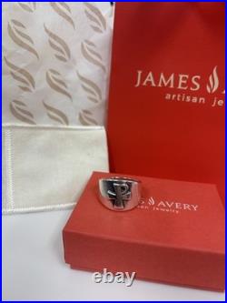 James Avery Retired Tau-Rho Cross Heavy Ring