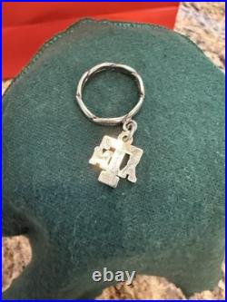 James Avery Retired Texas A&M University Dangle Ring Sterling Silver, Size 6