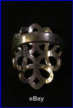 James Avery Retired Tracery Ring Sterling Silver Size 9.25