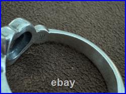 James Avery Retired True Heart Ring Size 7.5