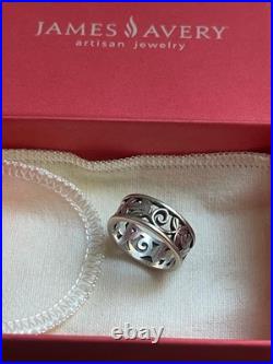 James Avery Retired Vine Flower Eing