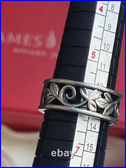 James Avery Retired Vine Flower Eing