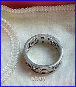 James Avery Retired Vine Flower Eing