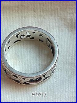 James Avery Retired Vine Flower Eing