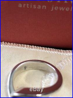 James Avery Ribbon Abstract Ring Retired