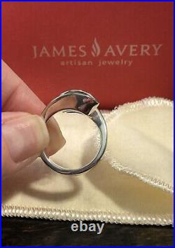 James Avery Ribbon Abstract Ring Retired