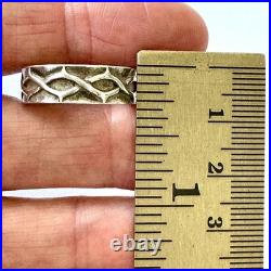 James Avery Ring Crown of Thorns Band Sz 8.5 Retired Sterling Silver 925 Jesus