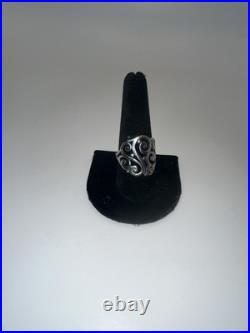 James Avery Ring Round Swirl Ring Sz 10 Rare And Retired James Avery Ring Round Swirl Ring Sz 10 Rare And Retired