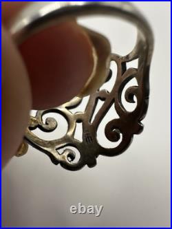 James Avery Ring Round Swirl Ring Sz 10 Rare And Retired James Avery Ring Round Swirl Ring Sz 10 Rare And Retired