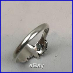 James Avery Ring Sterling Silver 925 Butterfly Flowers Retired Size 10