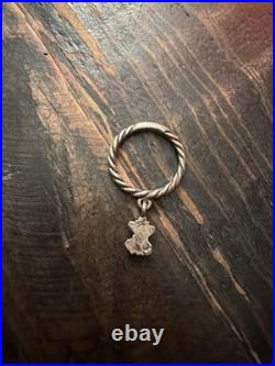 James Avery Ring With Clown Charm Size 5.5