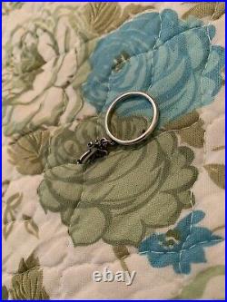 James Avery Ring With Retired Praying Angel Charm Size 8