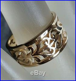 James Avery SOLID 14k OPEN ADORNED RING NO RESERVE! Perfect for Valentines Day