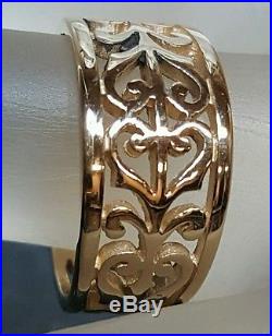 James Avery SOLID 14k OPEN ADORNED RING NO RESERVE! Perfect for Valentines Day