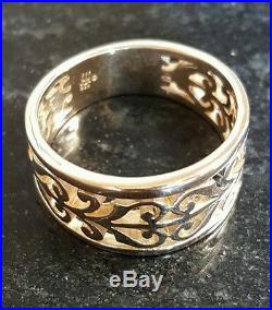 James Avery SOLID 14k OPEN ADORNED RING NO RESERVE! Perfect for Valentines Day