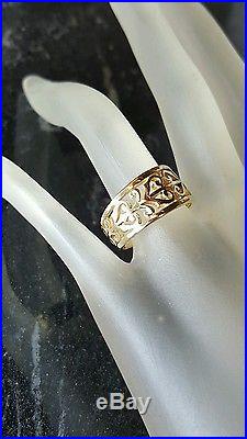 James Avery SOLID 14k OPEN ADORNED RING NO RESERVE! Perfect for Valentines Day