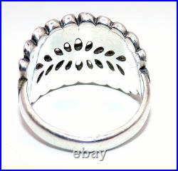 James Avery STERLING SILVER Retired MIMOSA Leaf RING Sz. 7 Beautiful