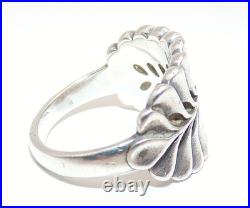 James Avery STERLING SILVER Retired MIMOSA Leaf RING Sz. 7 Beautiful