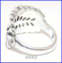 James Avery STERLING SILVER Retired MIMOSA Leaf RING Sz. 7 Beautiful
