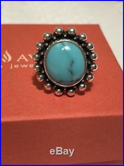 James Avery Santorini Turquoise Ring Size 6 1/2