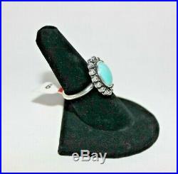 James Avery Santorini Turquoise Ring Size 9
