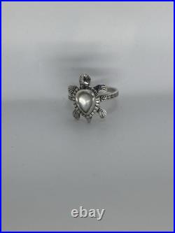 James Avery Sea Turtle Ring Size 7 Mother Of Pearl