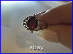 James Avery Sencillo Garnet 14k Gold Ring Rare Retired Very Beautiful James Avery Sencillo Garnet 14k Gold Ring Rare Retired Very Beautiful