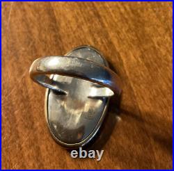 James Avery Seraphina Sterling and Bronze ring. Size 7