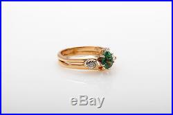 James Avery Signed $6000 1.25ct Natural Pear Alexandrite Diamond 14k Gold Ring