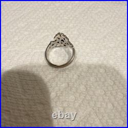 James Avery Silver Tone Filigree Scroll Band Ring Size 6 Metal No Stone 0 Gems