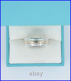 James Avery Simplicity Wedding Ring, Sterling Silver & 14K Yellow Gold