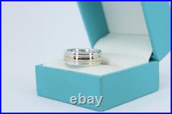 James Avery Simplicity Wedding Ring, Sterling Silver & 14K Yellow Gold