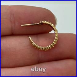 James Avery Small 14K Margarita Hoops James Avery Small 14K Margarita Hoops