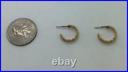 James Avery Small 14K Margarita Hoops James Avery Small 14K Margarita Hoops