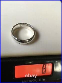 James Avery Solid 925 Sterling Silver Simplistic Band RIng! Size 8! 8g