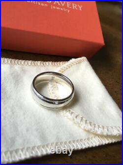 James Avery Solid 925 Sterling Silver Simplistic Band RIng! Size 8! 8g