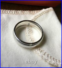 James Avery Solid 925 Sterling Silver Simplistic Band RIng! Size 8! 8g