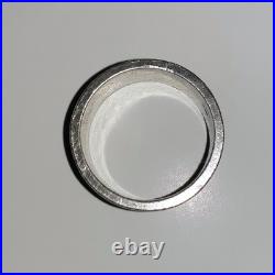 James Avery Song of Solomon Hebrew Wedding Sterling Silver Band Ring SZ 10.5
