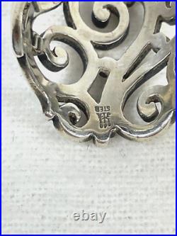 James Avery Sorrento Sterling Ring Retired Size 8