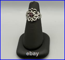 James Avery Spanish Birthstone Garnet (January) Lace Ring