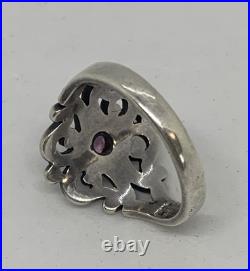James Avery Spanish Lace Pink Sapphire Ring 7.5