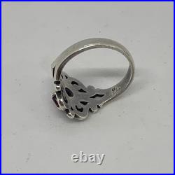 James Avery Spanish Lace Pink Sapphire Ring 7.5