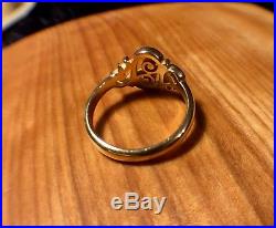 James Avery Spanish Swirl 14K Gold Ring Size 7